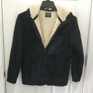 Abercrombie & Fitch Hooded Sweatshirt with Fleece Lining - Size Small